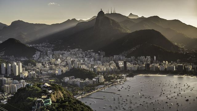 De Suikerbroodberg en de baai van Rio de Janeiro